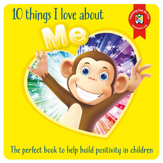 Learning Can Be Fun | 10 Things I Love About Me Hardcover book available at Bear & Moo
