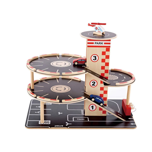 Hape Park and Go Garage available at Bear & Moo