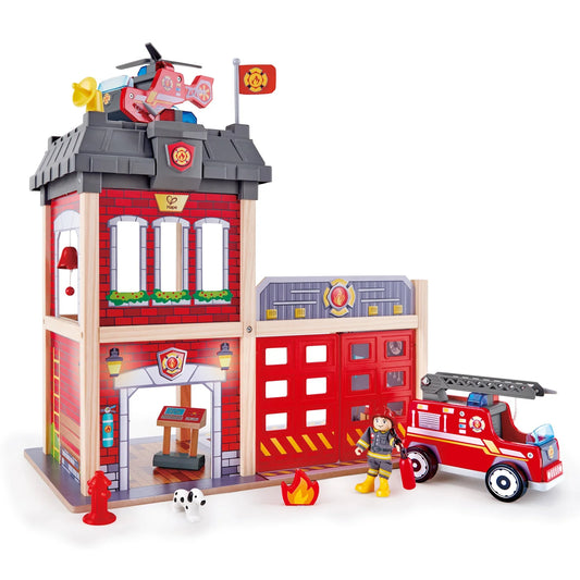 Hape Fire Station available at Bear & Moo