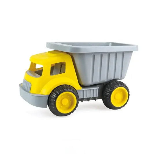 Hape Load & Tote Dump Truck | Beach Toy Construction Vehicle available at Bear & Moo