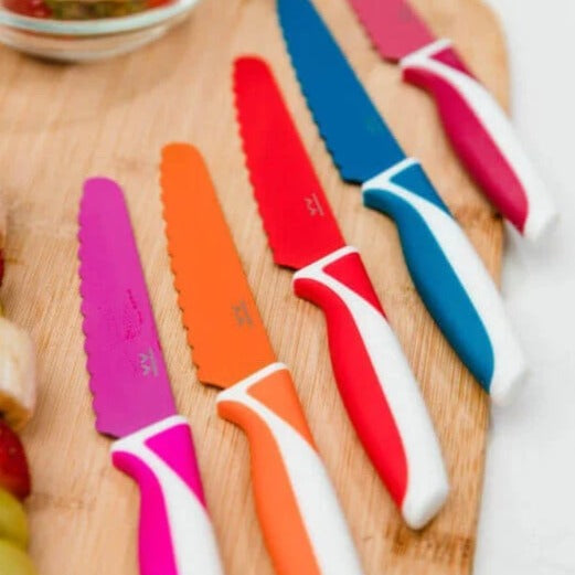 KiddiKutter Knives available at Bear & Moo
